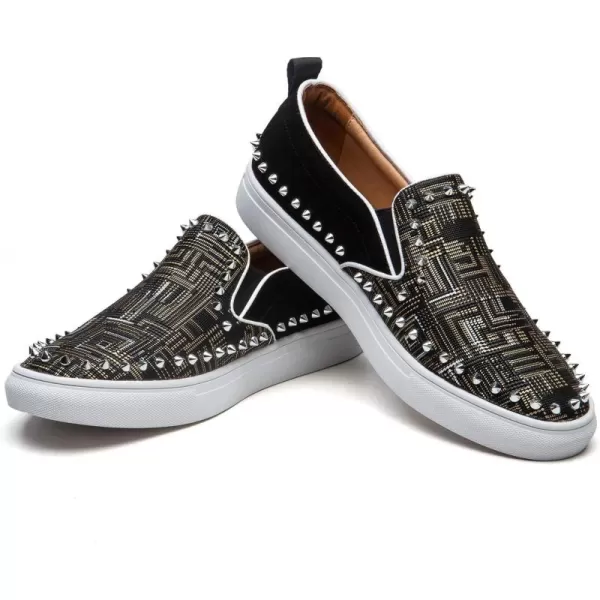 JITAI Mens Fashion Sneakers Shoes Casual Shoes Brand Design Fashion ShoesGold09