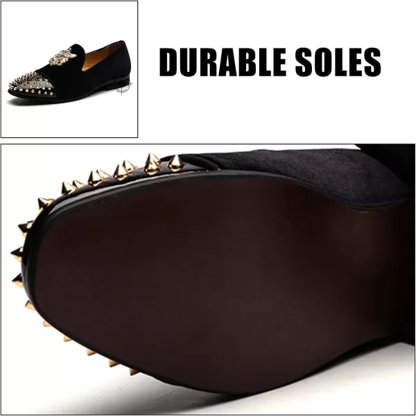 JITAI Men Loafers SlipOn Shoes for Men Fashion Dress Shoes Tuxedo ShoesBlack01