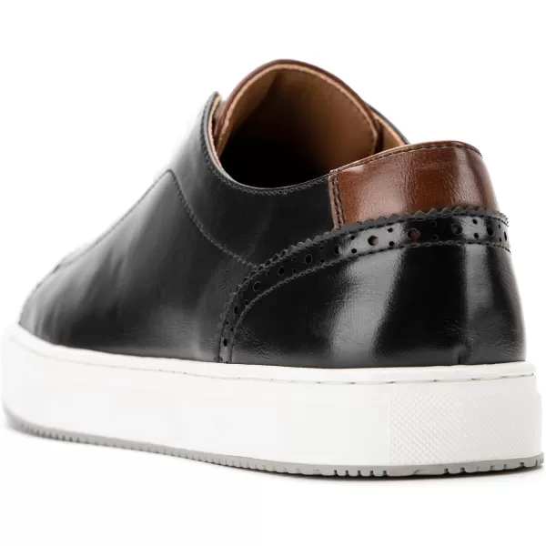 JITAI Mens Fashion Sneakers Shoes Lightweight Fashion Shoes with Wingtip Brogue ampamp Laceup Design Casual Business ShoesBlack07