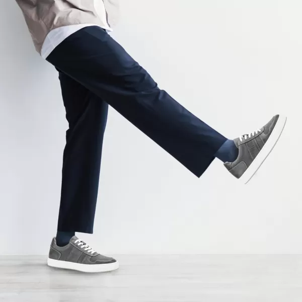 JITAI Mens Fashion Sneakers Shoes Lightweight Fashion Shoes with Wingtip Brogue ampamp Laceup Design Casual Business ShoesGrey02