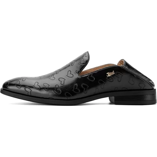 JITAI Mens Penny SlipOn Half Loafers Multifunctional Men Casual ShoesBlack02