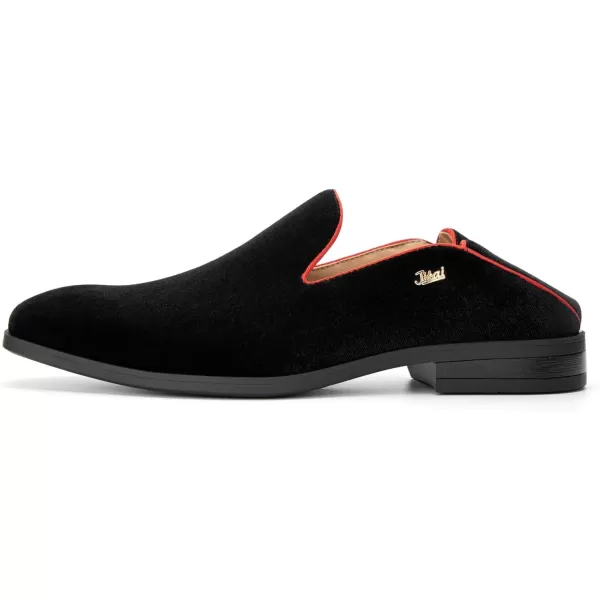 JITAI Mens Penny SlipOn Half Loafers Multifunctional Men Casual ShoesBlack04