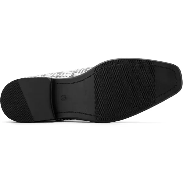 JITAI Mens Penny SlipOn Half Loafers Multifunctional Men Casual ShoesWhite03