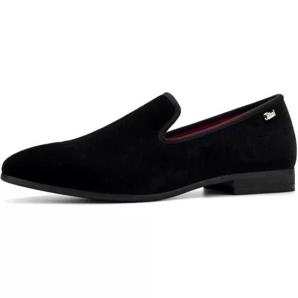 JITAI Men Loafers SlipOn Shoes for Men Fashion Dress Shoes Tuxedo ShoesBlack118