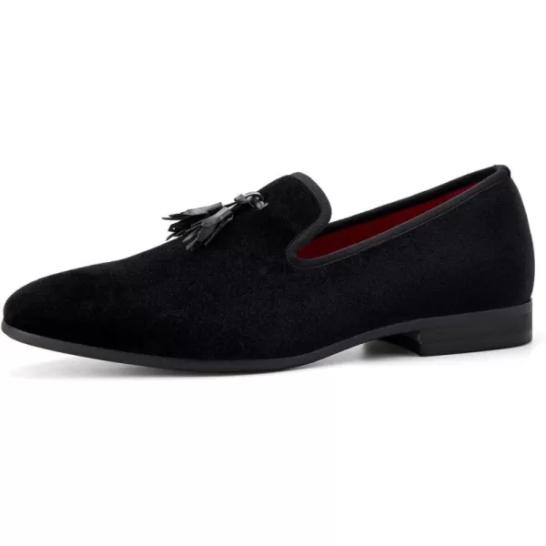JITAI Mens Fashion Loafers Wedding Shoes Loafers for Men Party ShoesBlack129
