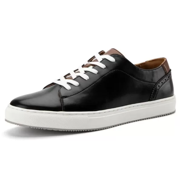 JITAI Mens Fashion Sneakers Shoes Lightweight Fashion Shoes with Wingtip Brogue ampamp Laceup Design Casual Business ShoesBlack07