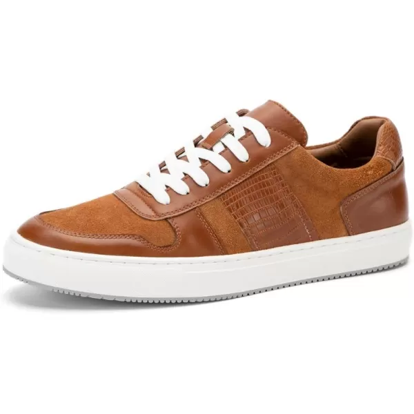 JITAI Mens Fashion Sneakers Shoes Lightweight Fashion Shoes with Wingtip Brogue ampamp Laceup Design Casual Business ShoesBrown06