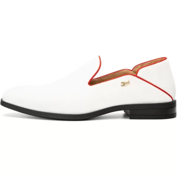 JITAI Mens Penny SlipOn Half Loafers Multifunctional Men Casual ShoesWhite04
