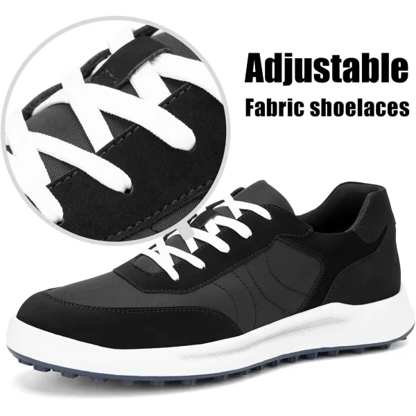 JITAI Mens Fashion Sneakers Shoes Lightweight Fashion Shoes with Wingtip Brogue ampamp Laceup Design Casual Business ShoesBlack02