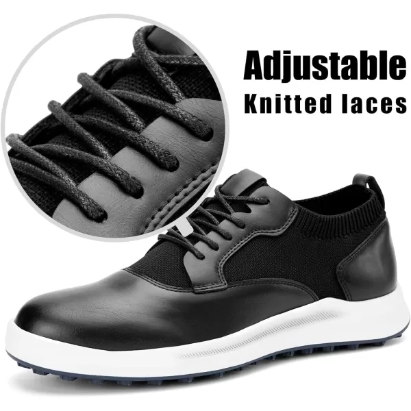 JITAI Mens Fashion Sneakers Shoes Lightweight Fashion Shoes with Wingtip Brogue ampamp Laceup Design Casual Business ShoesBlack03