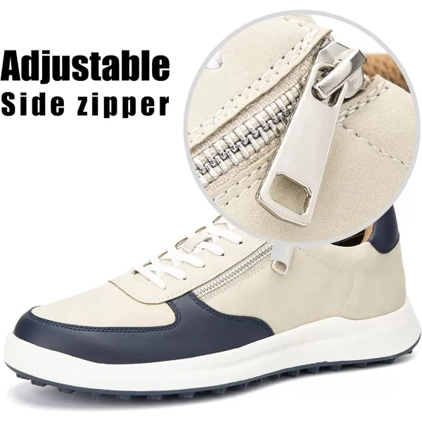 JITAI Mens Fashion Sneakers Shoes Lightweight Fashion Shoes with Wingtip Brogue ampamp Laceup Design Casual Business ShoesBlue01