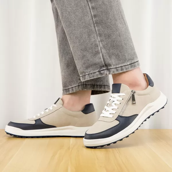 JITAI Mens Fashion Sneakers Shoes Lightweight Fashion Shoes with Wingtip Brogue ampamp Laceup Design Casual Business ShoesBlue01