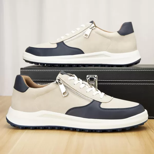 JITAI Mens Fashion Sneakers Shoes Lightweight Fashion Shoes with Wingtip Brogue ampamp Laceup Design Casual Business ShoesBlue01