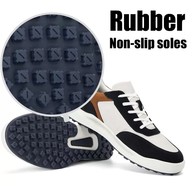 JITAI Mens Fashion Sneakers Shoes Lightweight Fashion Shoes with Wingtip Brogue ampamp Laceup Design Casual Business ShoesBlue02