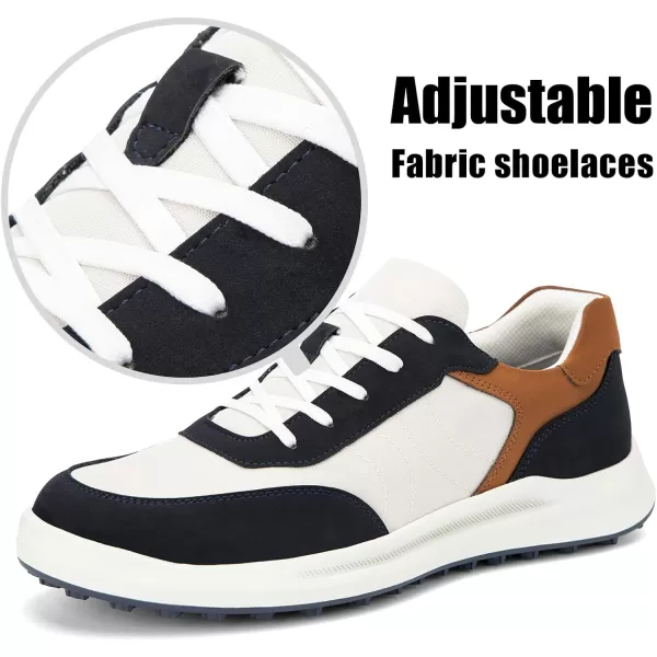 JITAI Mens Fashion Sneakers Shoes Lightweight Fashion Shoes with Wingtip Brogue ampamp Laceup Design Casual Business ShoesBlue02