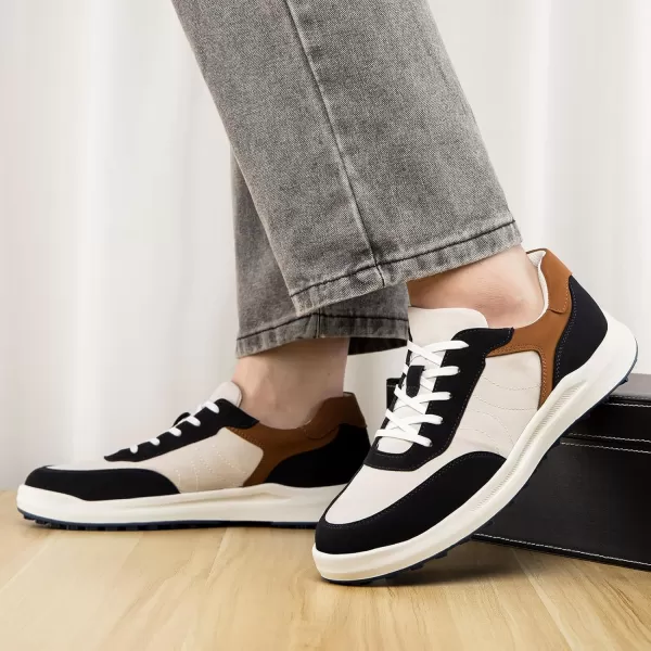 JITAI Mens Fashion Sneakers Shoes Lightweight Fashion Shoes with Wingtip Brogue ampamp Laceup Design Casual Business ShoesBlue02