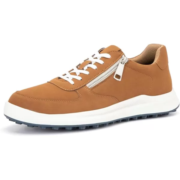 JITAI Mens Fashion Sneakers Shoes Lightweight Fashion Shoes with Wingtip Brogue ampamp Laceup Design Casual Business ShoesBrown01