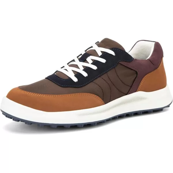JITAI Mens Fashion Sneakers Shoes Lightweight Fashion Shoes with Wingtip Brogue ampamp Laceup Design Casual Business ShoesBrown02