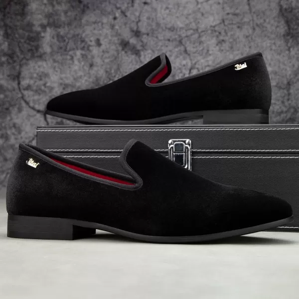 JITAI Luxury Men Shoes Black Loafers Leather Men s Casual Shoes Brand ComfortableBlack15