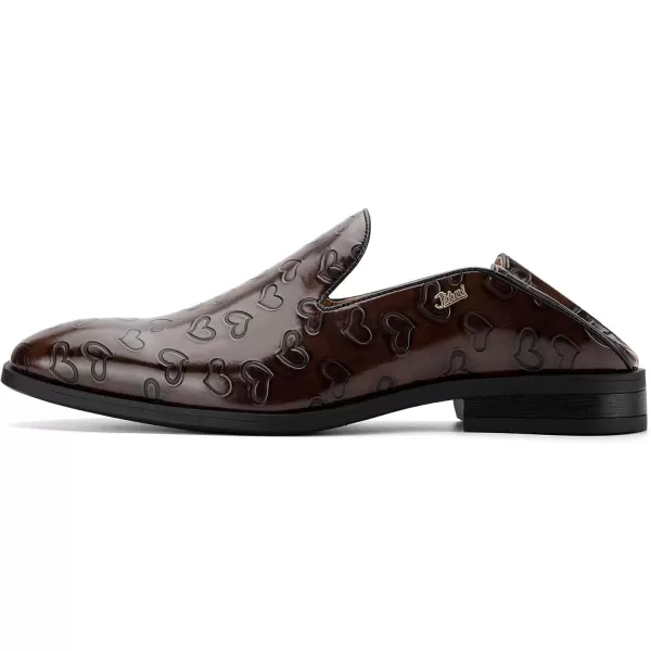 JITAI Luxury Men Shoes Black Loafers Leather Men s Casual Shoes Brand ComfortableBrown17