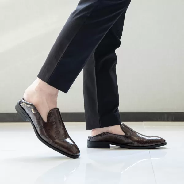 JITAI Luxury Men Shoes Black Loafers Leather Men s Casual Shoes Brand ComfortableBrown17