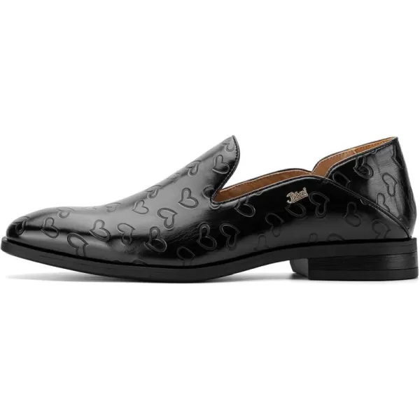 JITAI Luxury Men Shoes Black Loafers Leather Men s Casual Shoes Brand ComfortableBlack17