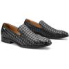 imageJITAI Luxury Men Shoes Black Loafers Leather Men s Casual Shoes Brand ComfortableBlack22