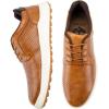 imageJITAI Mens Fashion Sneakers Shoes Lightweight Fashion Shoes with Wingtip Brogue ampamp Laceup Design Casual Business ShoesBrown09
