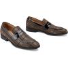 imageJITAI Mens Velvet Loafers Dress Shoes Loafers for Men Tuxedo Suit ShoesBrown32