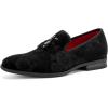 imageJITAI Mens Fashion Loafers Wedding Shoes Loafers for Men Party ShoesBlack30