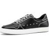 imageJITAI Mens Fashion Sneakers Shoes Lightweight Fashion Shoes with Wingtip Brogue ampamp Laceup Design Casual Business ShoesBlack08
