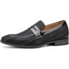 imageJITAI Mens Velvet Loafers Dress Shoes Loafers for Men Tuxedo Suit ShoesBlack32