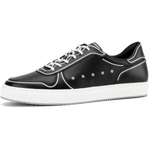 imageJITAI Mens Fashion Sneakers Shoes Lightweight Fashion Shoes with Wingtip Brogue ampamp Laceup Design Casual Business ShoesBlack08