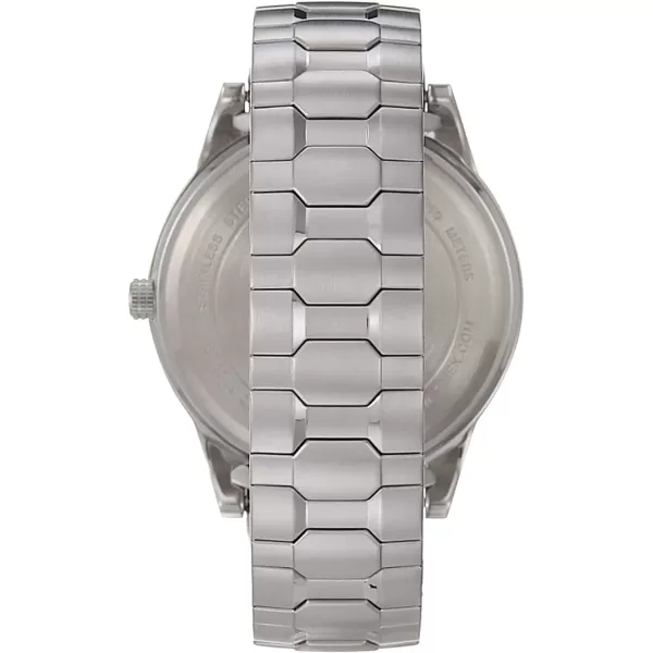 Mens Citation 42mm Quartz Watch with Stainless Steel StrapMississippi State Bulldogs