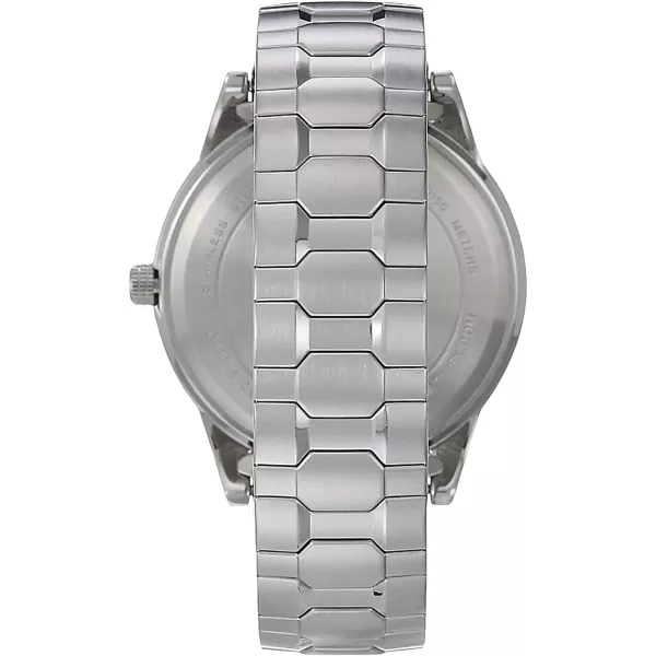Mens Citation 42mm Quartz Watch with Stainless Steel StrapOhio State Buckeyes