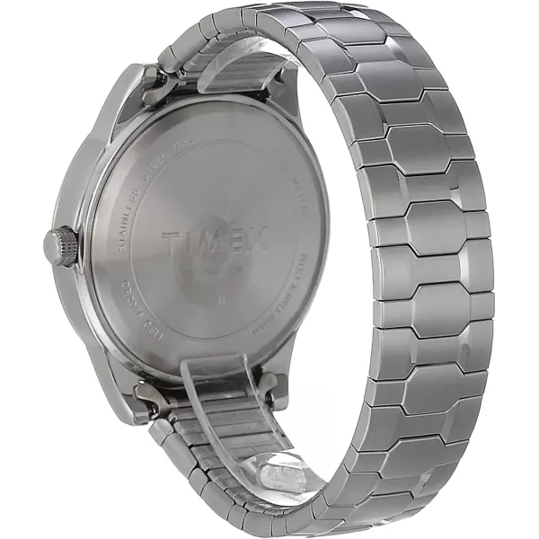 Mens Citation 42mm Quartz Watch with Stainless Steel StrapOhio State Buckeyes