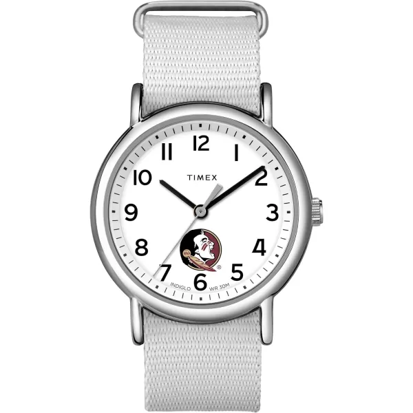 Womens Weekender 38mm Quartz Watch with Fabric StrapFlorida State Seminoles