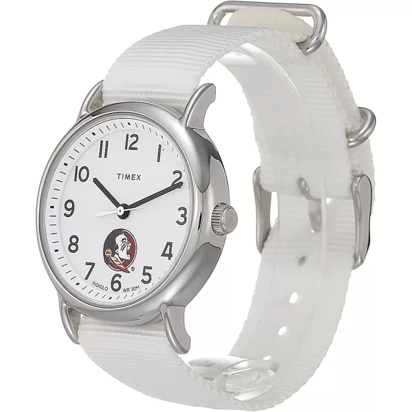 Womens Weekender 38mm Quartz Watch with Fabric StrapFlorida State Seminoles