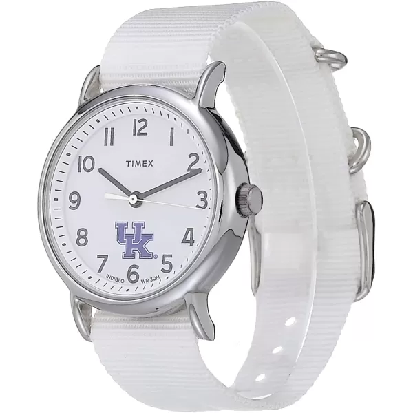 Womens Weekender 38mm Quartz Watch with Fabric StrapKentucky Wildcats