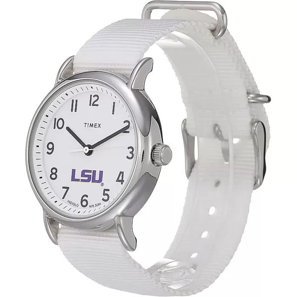 Womens Weekender 38mm Quartz Watch with Fabric StrapLSU Tigers