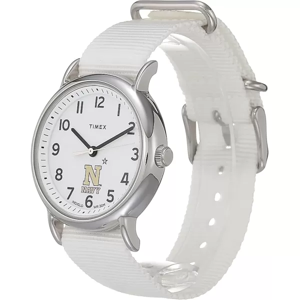 Womens Weekender 38mm Quartz Watch with Fabric StrapNavy Midshipmen