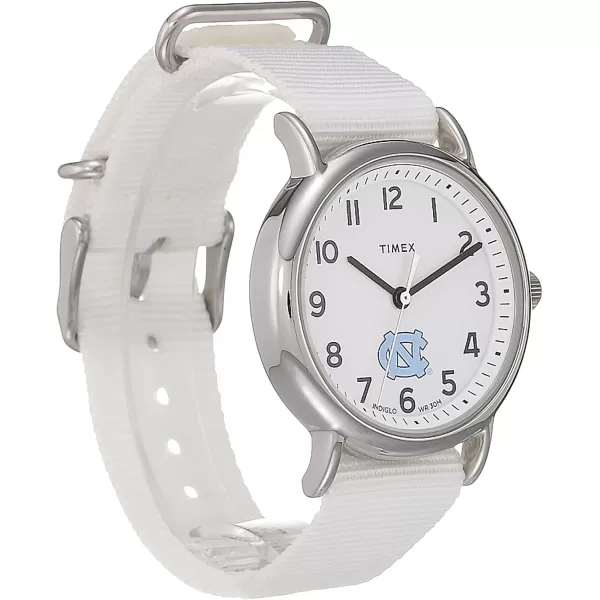 Womens Weekender 38mm Quartz Watch with Fabric StrapNorth Carolina Tar Heels