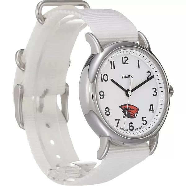 Womens Weekender 38mm Quartz Watch with Fabric StrapOregon State Beavers