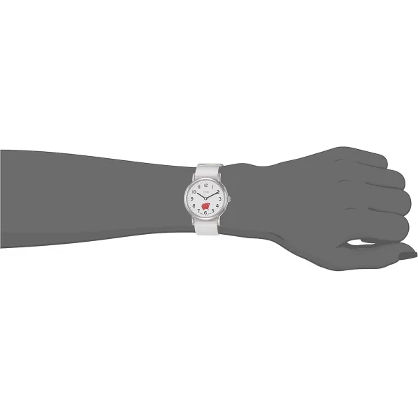 Womens Weekender 38mm Quartz Watch with Fabric StrapWisconsin Badgers