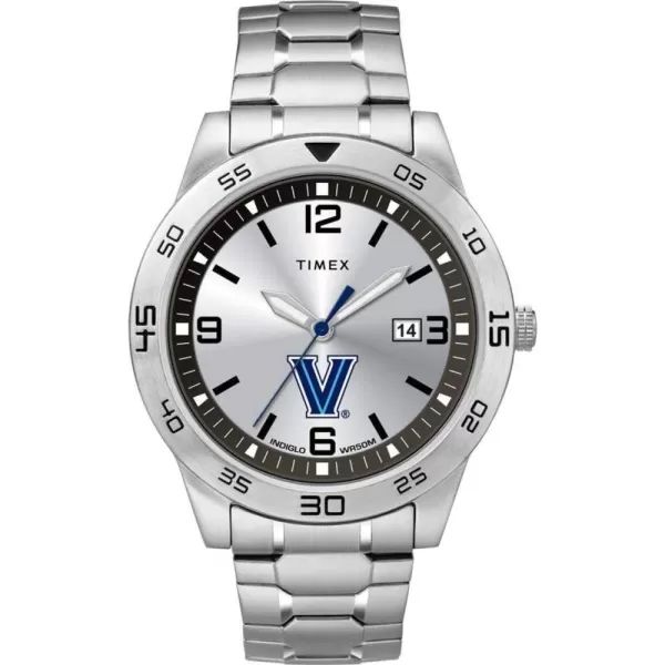 Mens Citation 42mm Quartz Watch with Stainless Steel StrapVillanova Wildcats