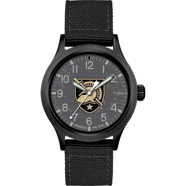 Mens Collegiate Scout 40mm Quartz Fabric StrapArmy Black Knights