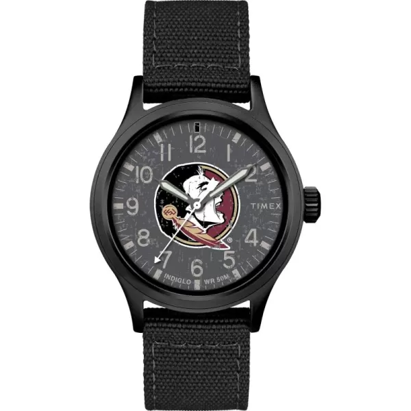 Mens Collegiate Scout 40mm Quartz Fabric StrapFlorida State Seminoles