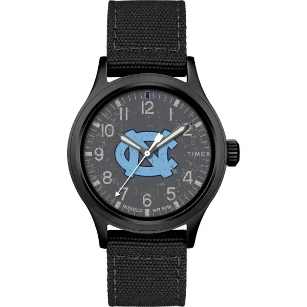 Mens Collegiate Scout 40mm Quartz Fabric StrapNorth Carolina Tar Heels