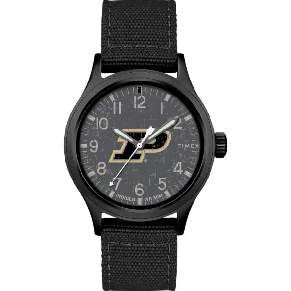 Mens Collegiate Scout 40mm Quartz Fabric StrapPurdue Boilermakers