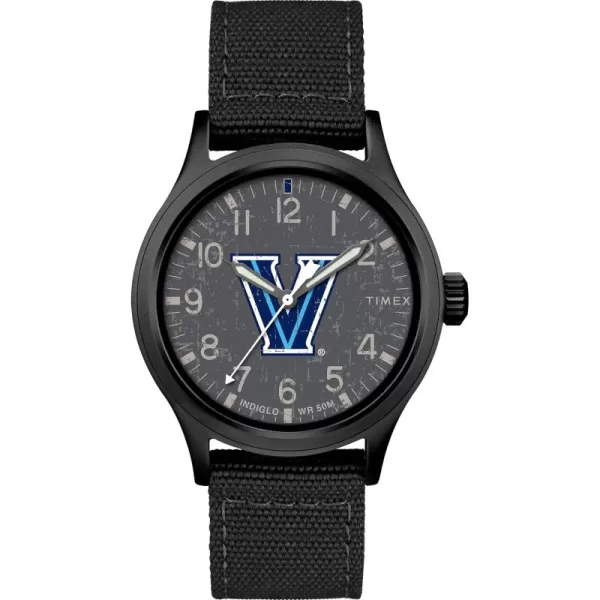 Mens Collegiate Scout 40mm Quartz Fabric StrapVillanova Wildcats
